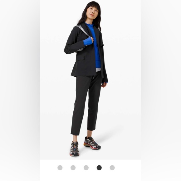 Lululemon Between Places Blazer on the move jacket black NWT 8 - Picture 2 of 10